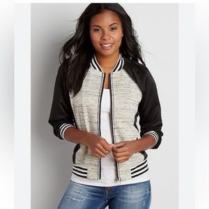 Maurices Athletic Bomber Jacket